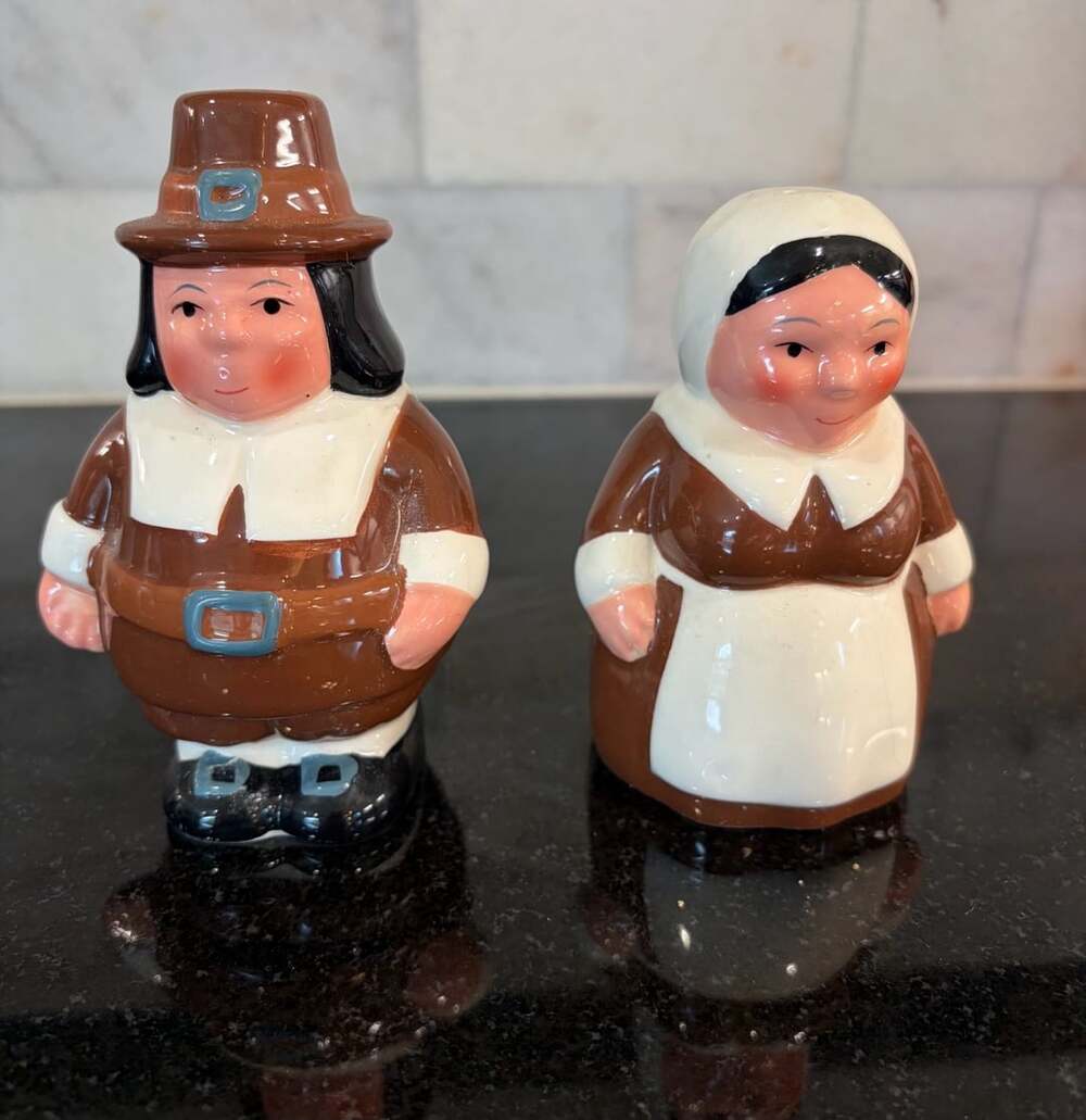 Publix Pair Pilgrim Salt And Pepper Shakers – Limited Edition, 2004